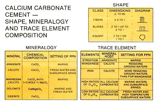 Calcium Carbonate Mineral Formation, Dissolution, Structures, & Geological  Significance